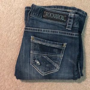 Rock n roll original low rise 28x36 jeans